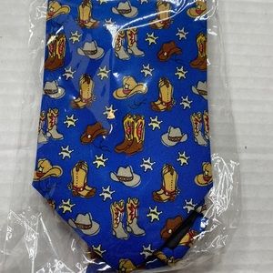 Wild Ties novelty neck tie boots hats badge